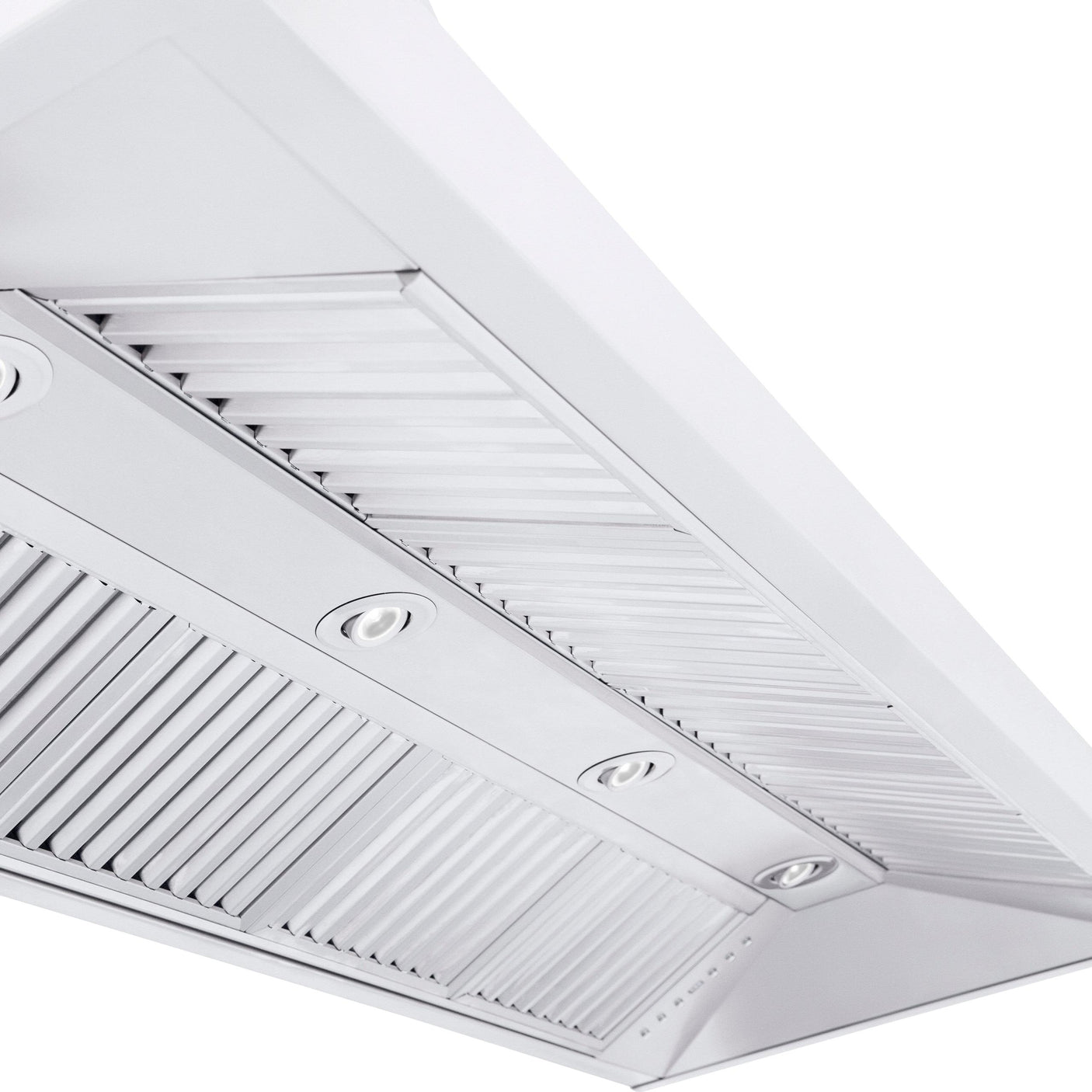 ZLINE Professional Convertible Vent Wall Mount Range Hood in Stainless Steel with Crown Molding (587CRN)