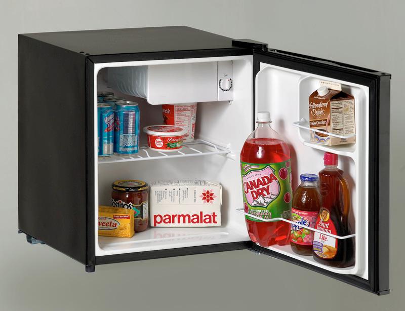 1.7 CF Refrigerator - Black
