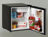 1.7 CF Refrigerator - Black