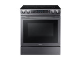 5.8 cu. ft. Slide-In Electric Range in Black Stainless Steel