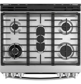 GE Profile™ 30" Smart Dual Fuel Slide-In Front-Control Range