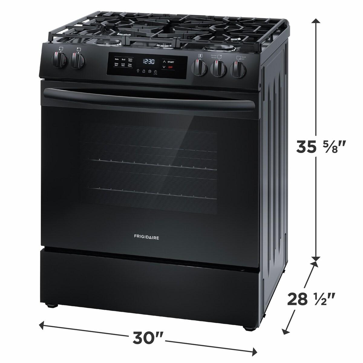 30" Front Control Gas Range with Quick Boil