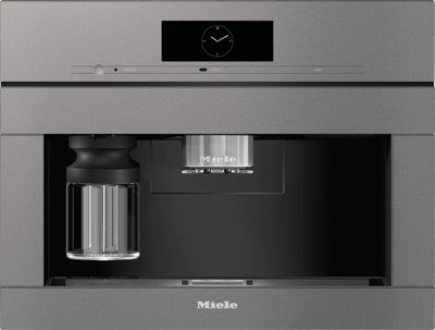 CVA 7845 Graphite grey - Built-in coffee machine with DirectWater Perfectly combinable design with CoffeeSelect + AutoDescale for highest demands.