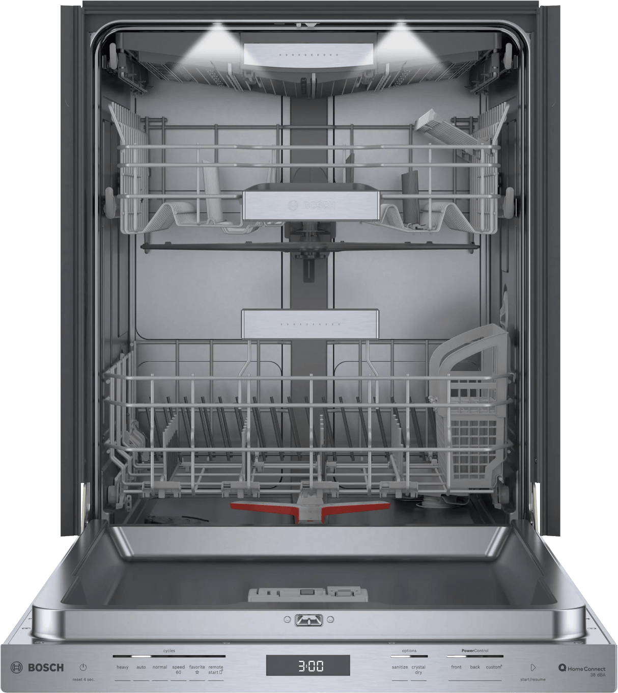 Benchmark™ Dishwasher 24'' Brushed steel anti-fingerprint