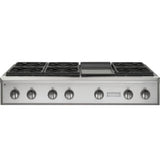 Monogram 48" Professional Gas Rangetop with 6 Burners and Griddle (Natural Gas)