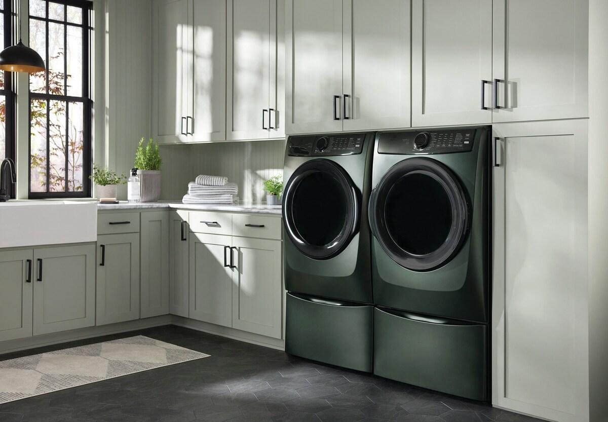 Front Load Perfect Steam™ Electric Dryer with Balanced Dry™ and Instant Refresh - 8.0 Cu. Ft.