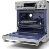 30 Inch Professional Electric Range With Tilt Panel Touch Control In Stainless Steel  Gordon Ramsay Series