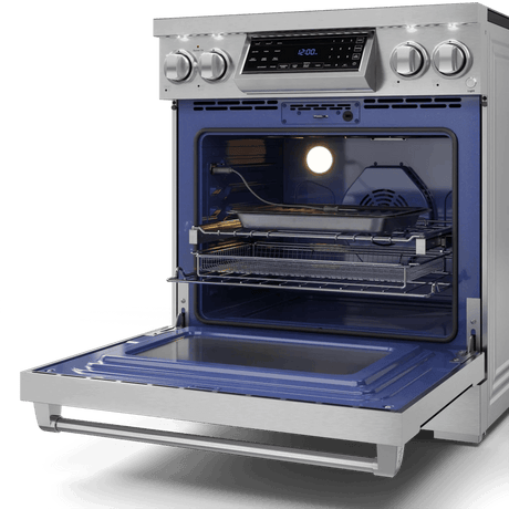 30 Inch Professional Electric Range With Tilt Panel Touch Control In Stainless Steel  Gordon Ramsay Series