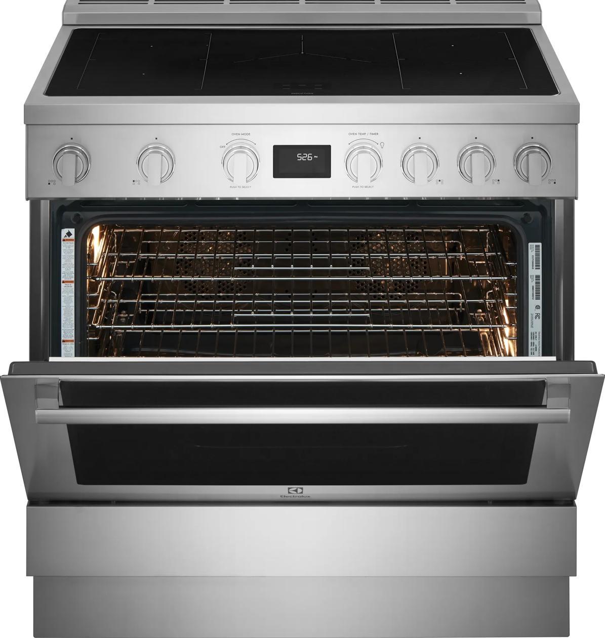 36" Induction Freestanding Range