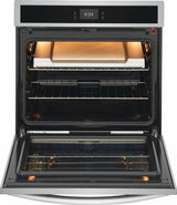 30" Single Electric Wall Oven with Stone-Baked Pizza