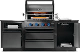 OASIS 300 Outdoor Kitchen, Built-in 700 Series 32 With Soft Close , Propane, Matte/Matt Black
