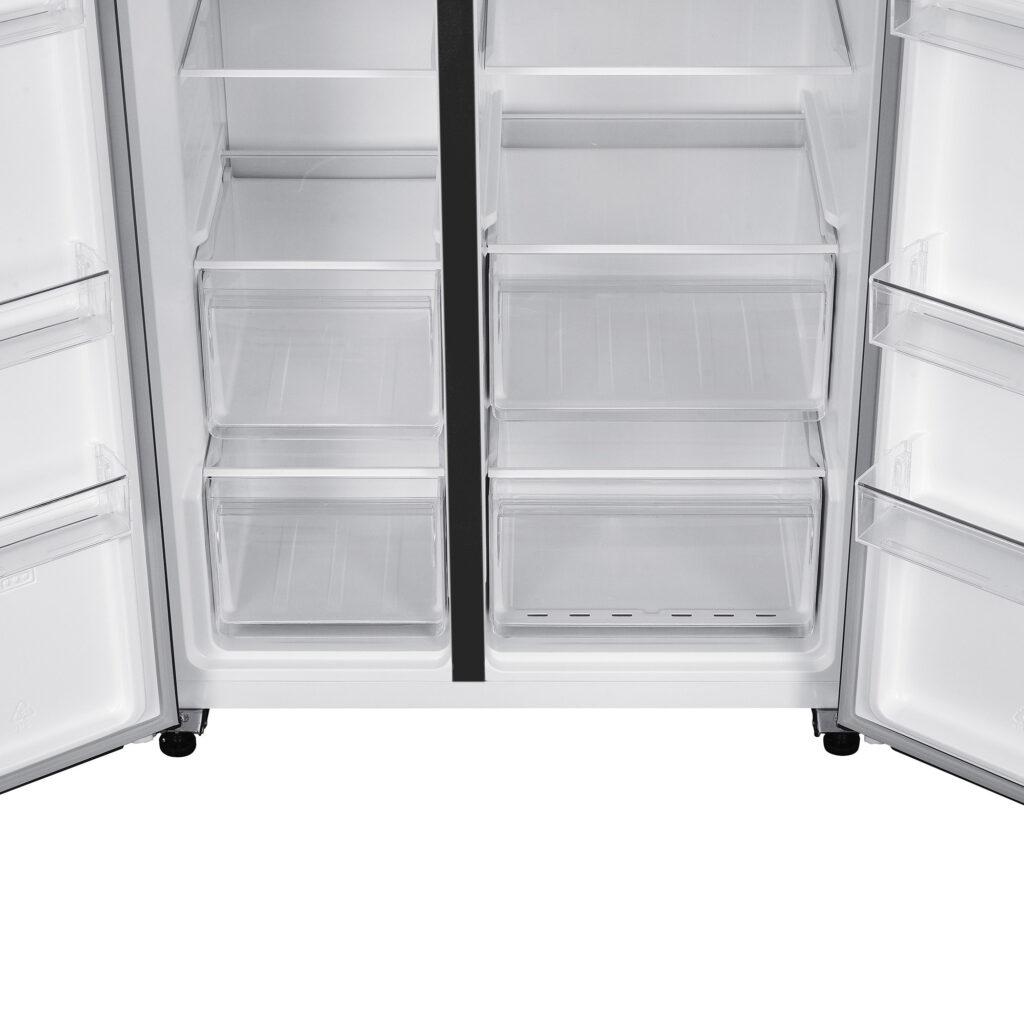 Danby 21.2 cu. ft. Side-by-Side Refrigerator in Stainless Steel Look