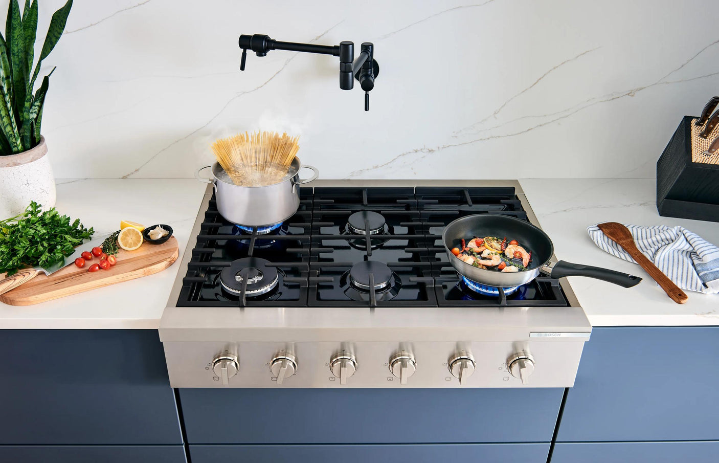 800 Series Gas Rangetop 36 " Stainless steel