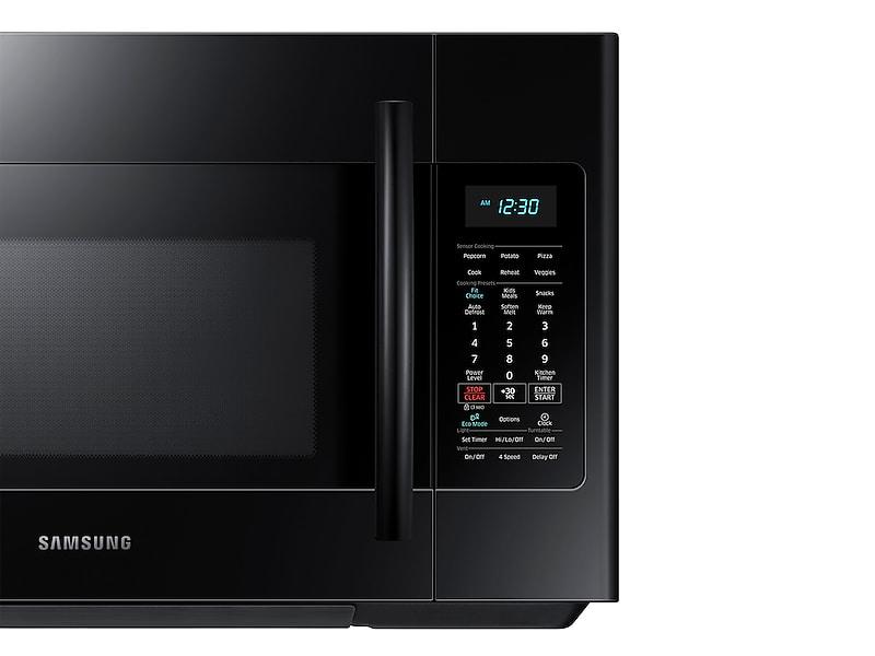 1.8 cu. ft. Over-the-Range Microwave with Sensor Cooking in Black