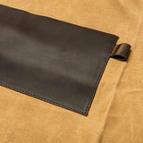 Grilling Apron - Brown Canvas & Leather L