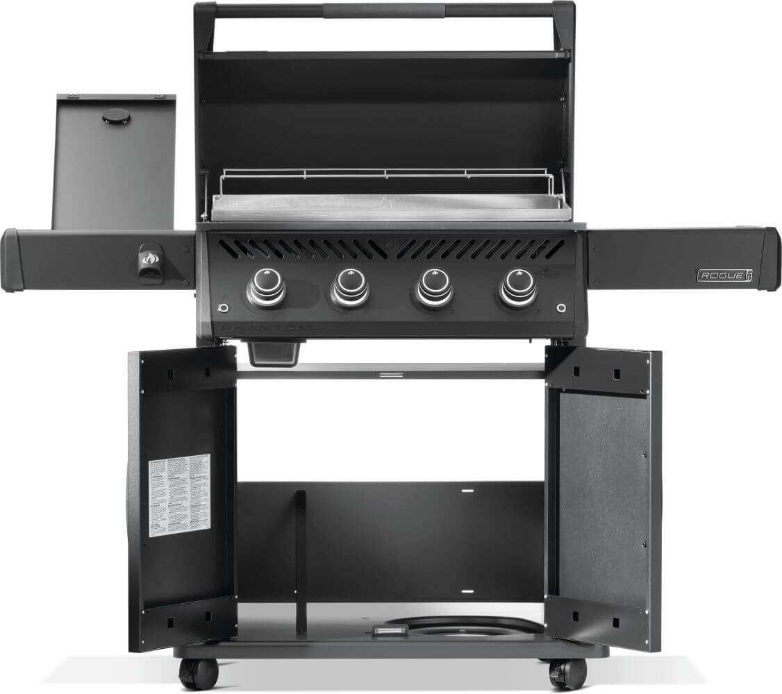 Rogue PRO Phantom 30 Inch Griddle Rust-Resistant Stainless Steel Cooktop , Natural Gas, Matte/Matt Black