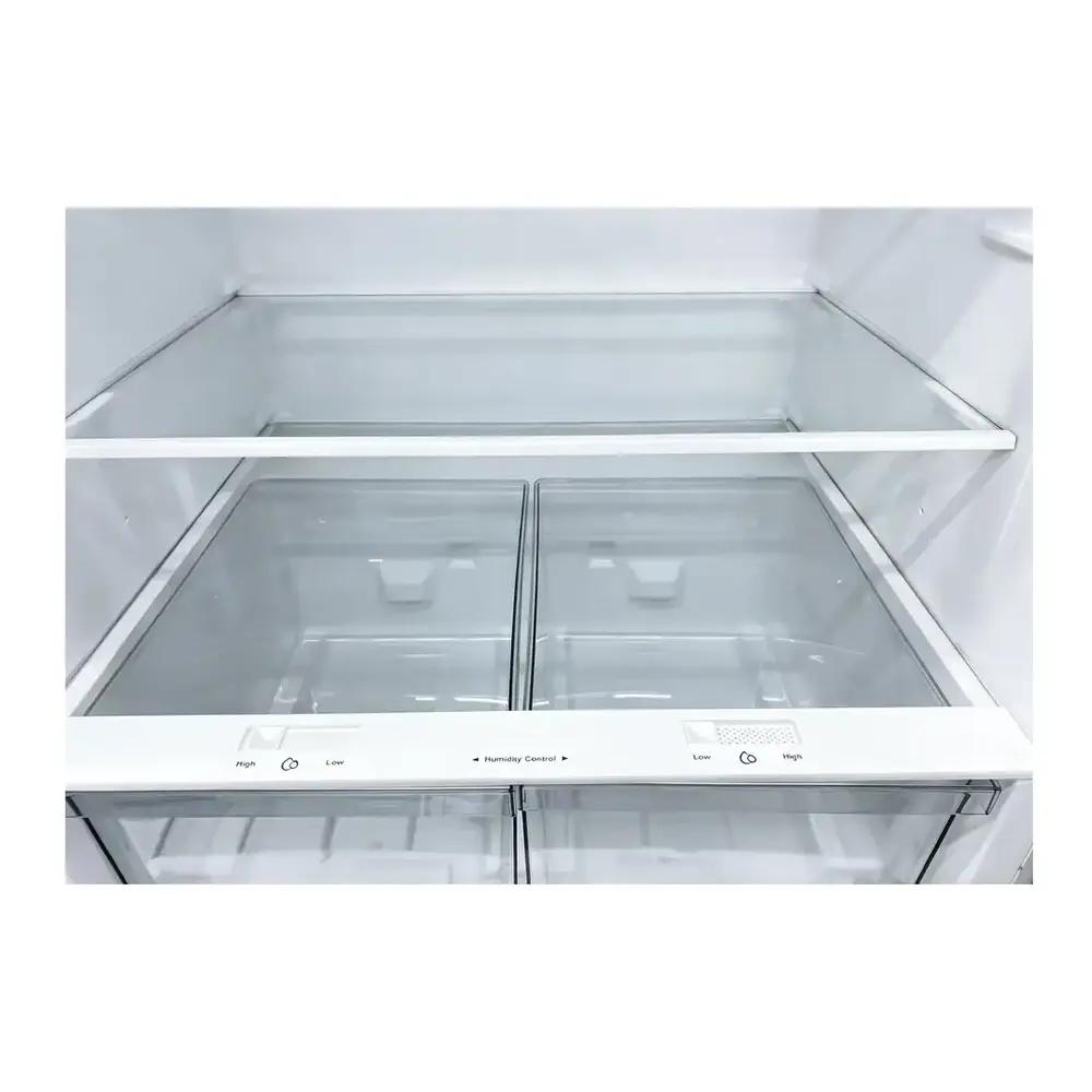 Verona VEFTF3324RSL 33 inch Top Freezer Refrigerator with 24 cu. ft. Total Capacity, Reversible Doors, Recessed Handle, Energy Star (Stainless Steel Look)