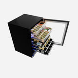 Wine and Weed 24" Black Glass RH