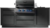 OASIS 300 Outdoor Kitchen, Built-in 700 Series 32 With Soft Close , Propane, Matte/Matt Black
