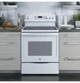GE® 30" Free-Standing Electric Convection Range