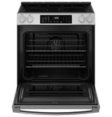 GE® ENERGY STAR® 30" Slide-In Electric Convection Range with No Preheat Air Fry and EasyWash™ Oven Tray