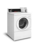 Rear Control Commercial Front Load Washer with Coin Drop