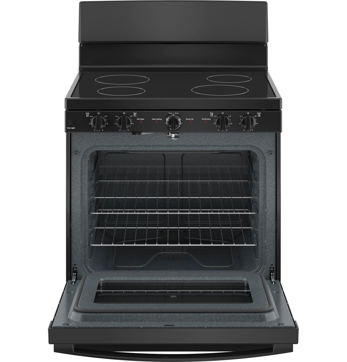 GE® ENERGY STAR® 30" Free-Standing Electric Radiant Smooth Cooktop Range