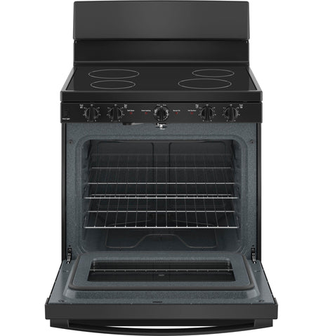 GE® ENERGY STAR® 30" Free-Standing Electric Radiant Smooth Cooktop Range