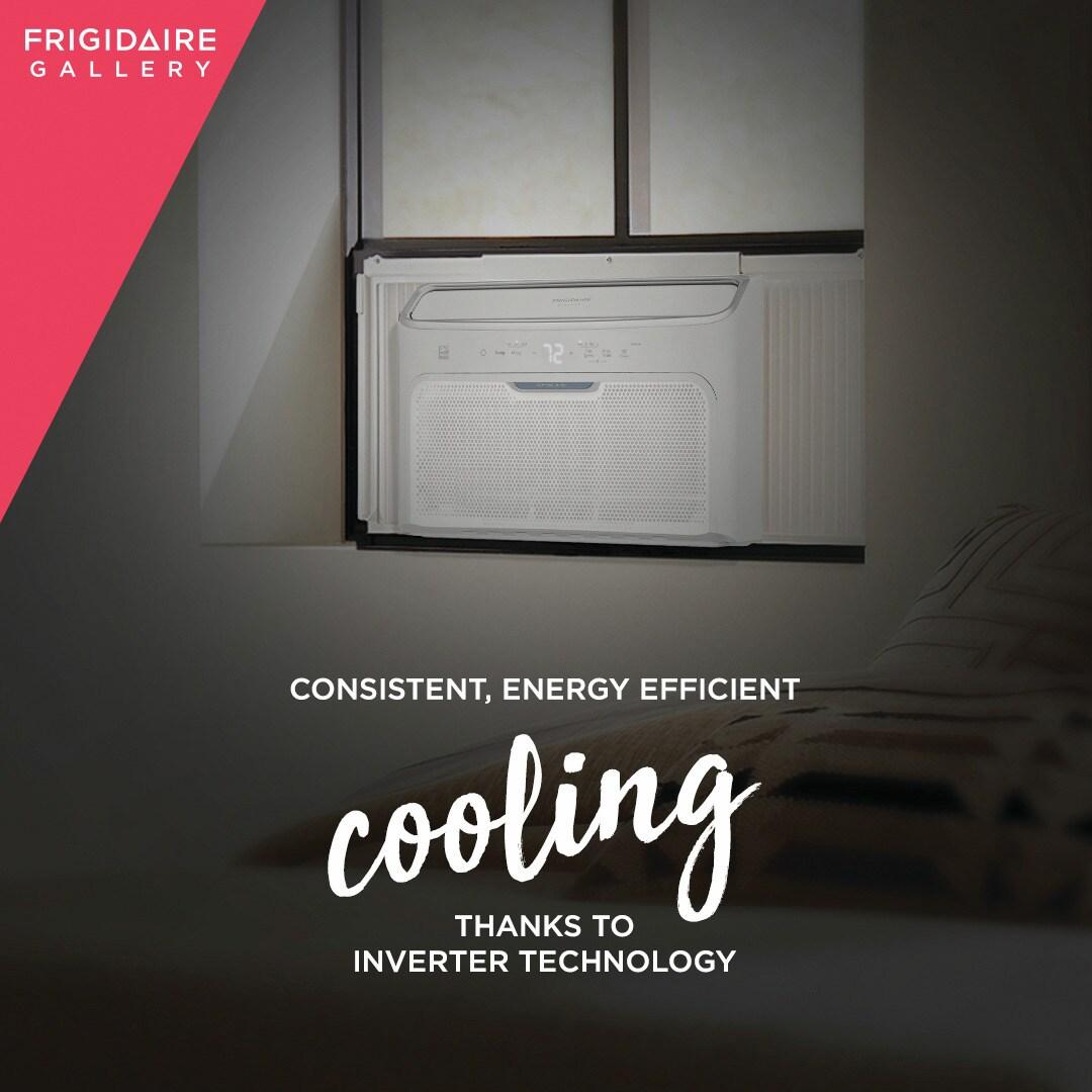 12,000 BTU Inverter Window Room Air Conditioner with Wi-Fi (Energy Star)