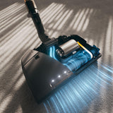 Complete C3 Marin PowerLine - SGJE0 Marine blue - canister vacuum cleaners with electrobrush for thorough cleaning of heavy-duty carpeting.