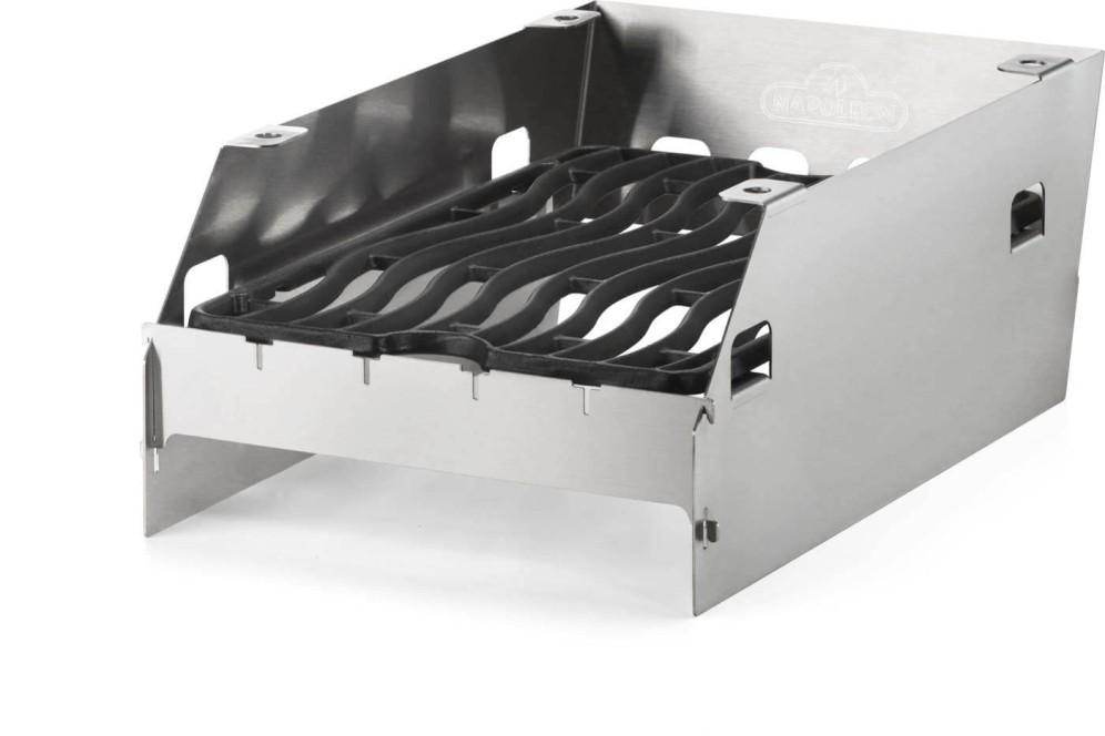 Side Burner Windshield - Large with Skewer Rack