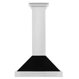 ZLINE 30 in. Convertible Stainless Steel Range Hood with Stainless Steel Handle (KB4STX-30) [Color: Black Matte]