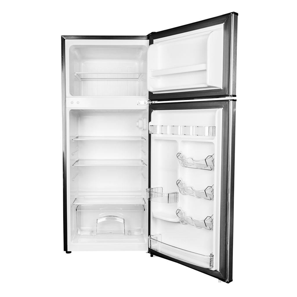 Danby 4.5 cu. ft. 2 Door Compact Fridge in Stainless Steel Look