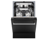 ZLINE 18" Tallac Series 3rd Rack Top Control Dishwasher with Traditional Handle, 51dBa [Color: Black Matte]