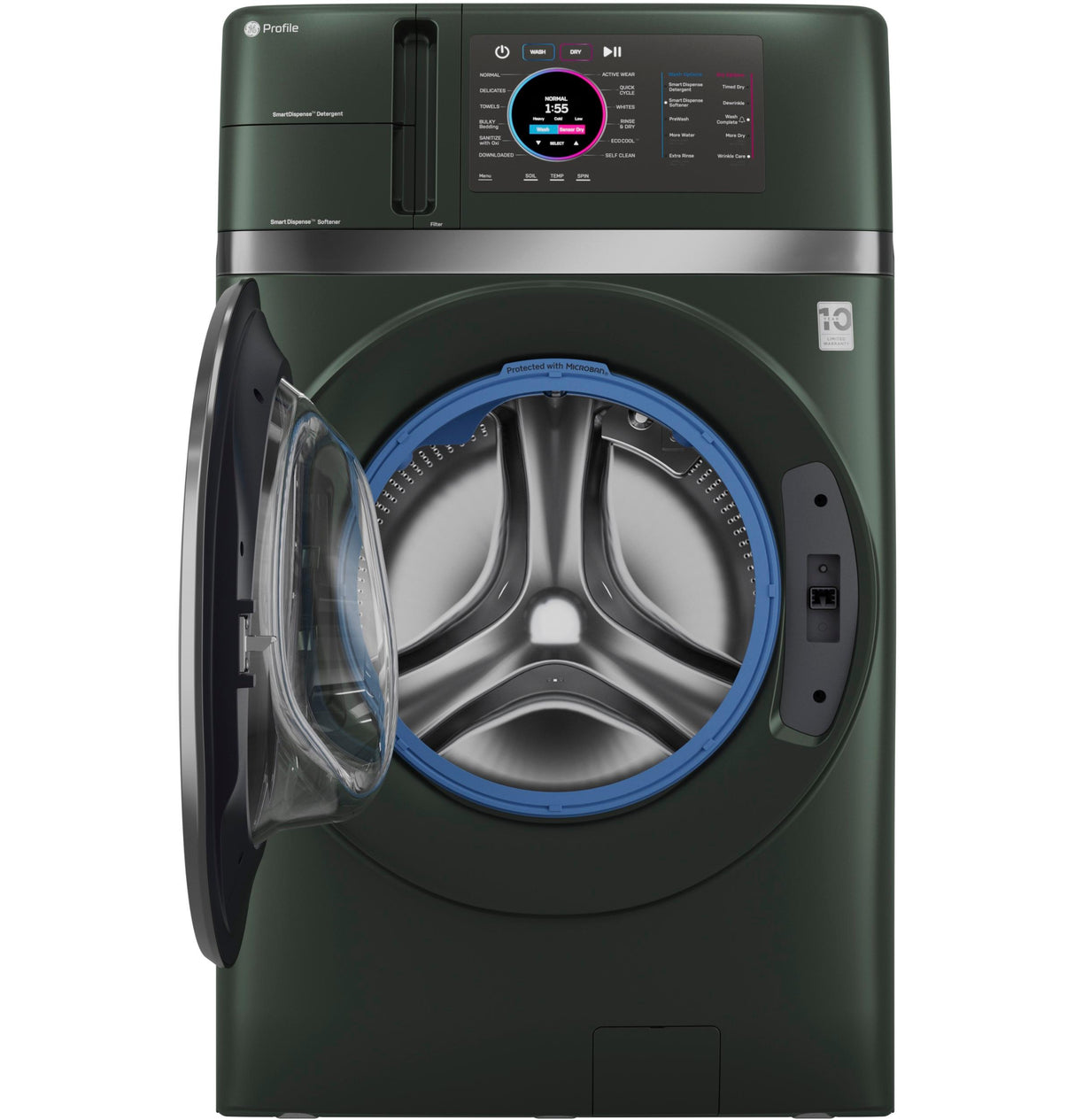 GE Profile™ ENERGY STAR® 4.8 cu. ft. Capacity UltraFast Combo with Ventless Inverter Heat Pump Technology Washer/Dryer