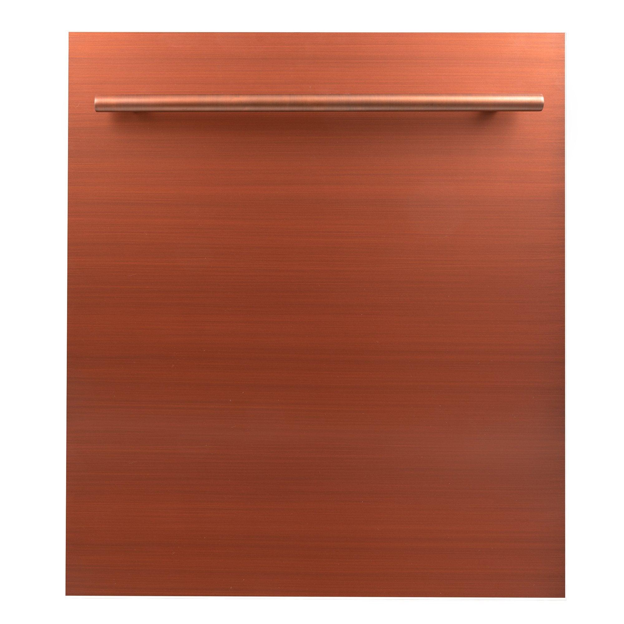 ZLINE 24 in. Dishwasher Panel with Modern Handle (DP-24) [Color: Copper]