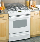 GE Profile 30" Dual Fuel Slide-In Range