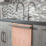 ZLINE 24 in. Top Control Dishwasher with Stainless Steel Tub and Modern Style Handle, 52dBa (DW-24) [Color: Unfinished Wood]