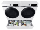 4.5 cu. ft. Large Capacity Smart Dial Front Load Washer with Super Speed Wash in White