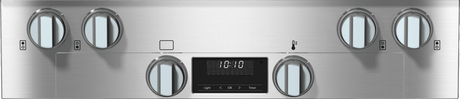 HR 1124-3 LP AG Clean Touch Steel - 30" Range All-gas model with DirectSelect controls