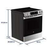 GE® ENERGY STAR® 30" Slide-In Electric Range with Crisp Mode