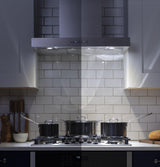 36" Designer Wall Mount Hood w/ Dimmable LED Lighting