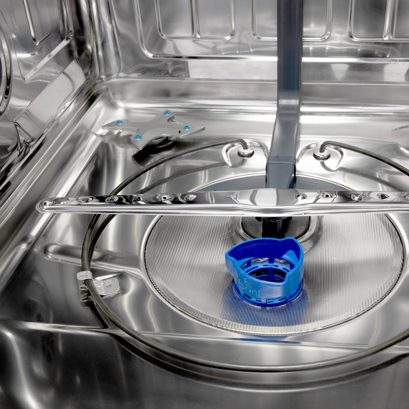 ZLINE 24" Monument Series 3rd Rack Top Touch Control Dishwasher with Stainless Steel Tub, 45dBa (DWMT-24) [Color: Stainless Steel]