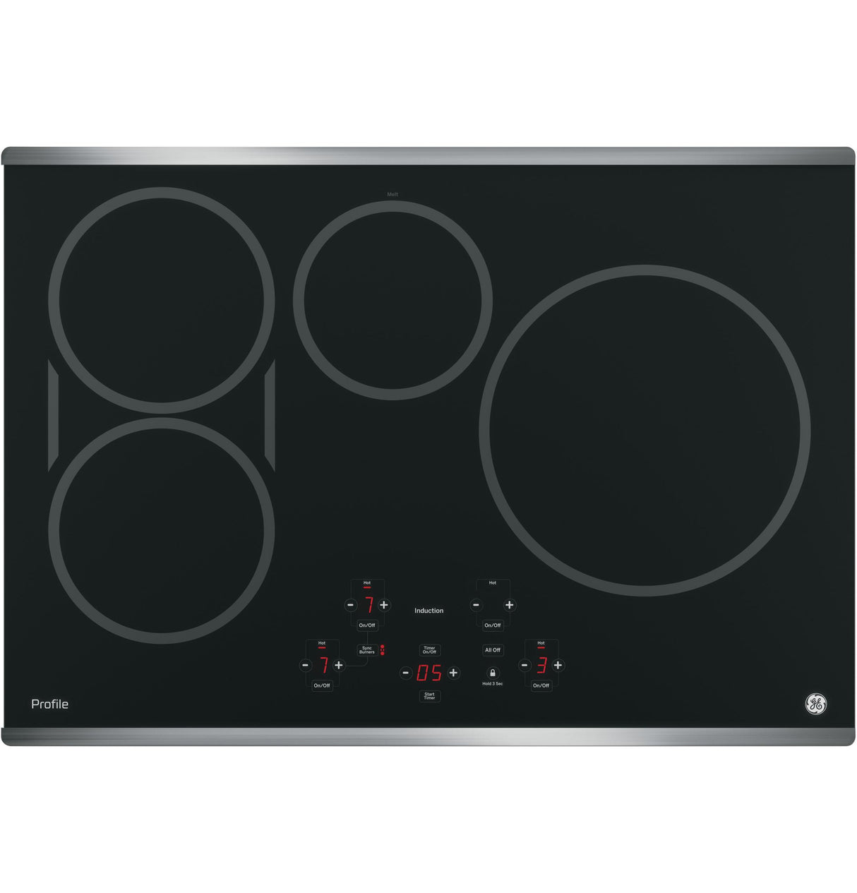 GE Profile™ 30" Built-In Touch Control Induction Cooktop