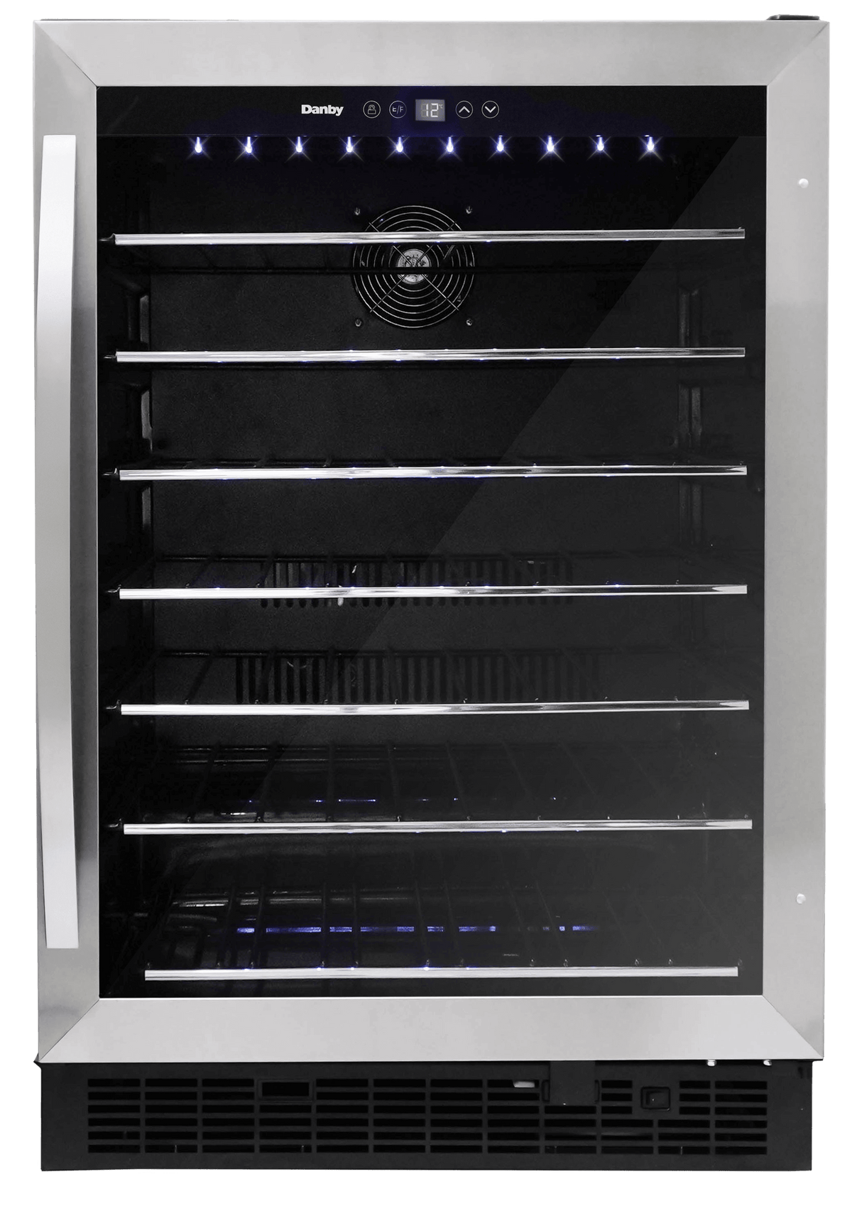 Danby 60 Bottle Built-in Wine Cooler in Stainless Steel