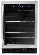 Danby 60 Bottle Built-in Wine Cooler in Stainless Steel