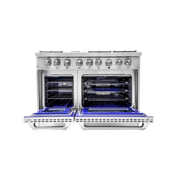 48 Inch Professional Dual Fuel Range In Stainless Steel