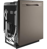 GE® ENERGY STAR® Fingerprint Resistant Top Control with Stainless Steel Interior Dishwasher with Sanitize Cycle