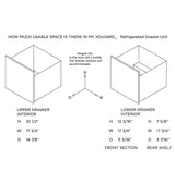 Refrigerated Drawers 24" Solid Panel Ready