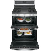 GE Profile™ 30" Free-Standing Gas Double Oven Convection Range